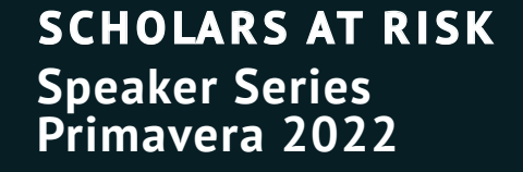 dal 22/02/2022 - SAR Italy Speaker Series - Primavera 2022