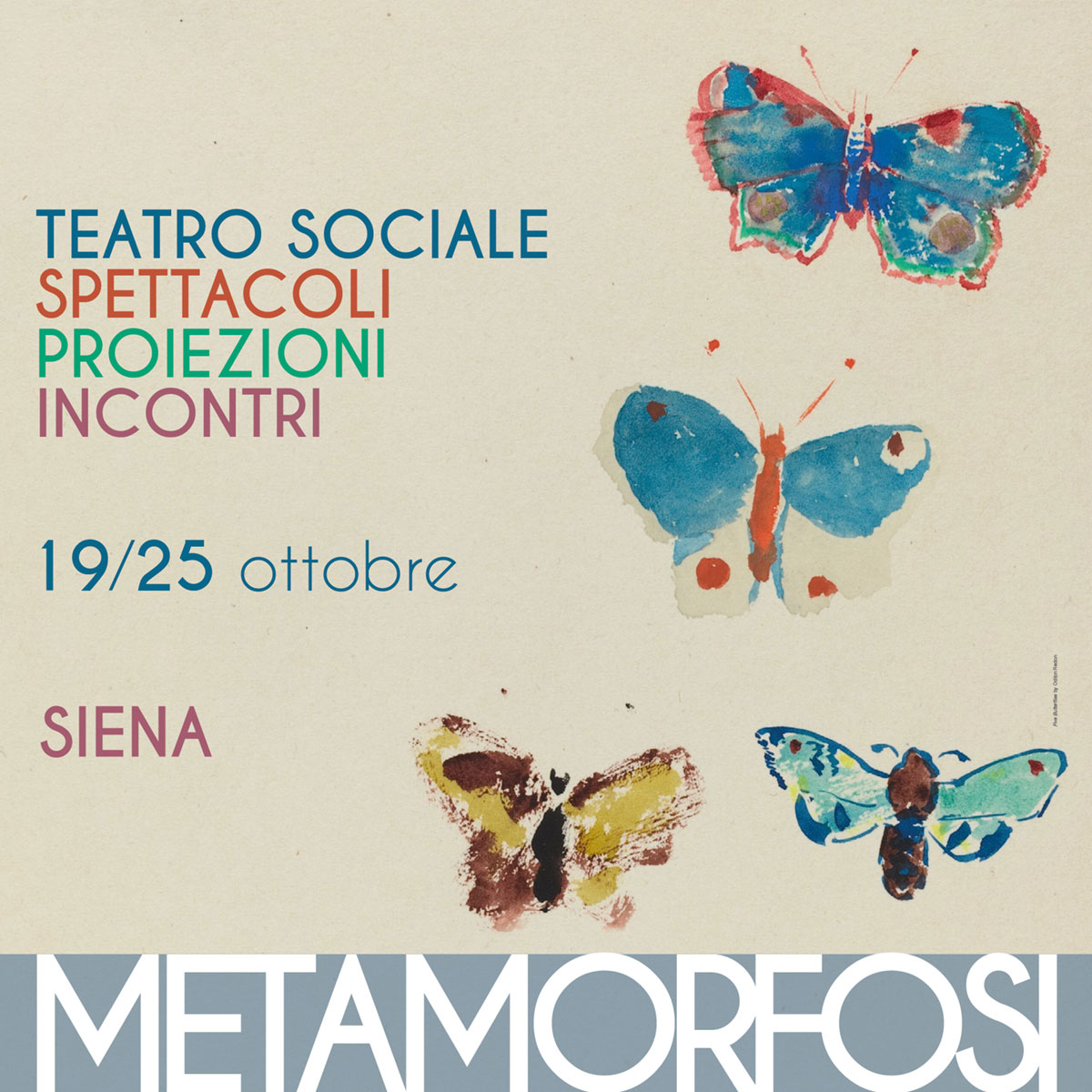 19-25/10/2022 - Metamorfosi, festival di Teatro Sociale