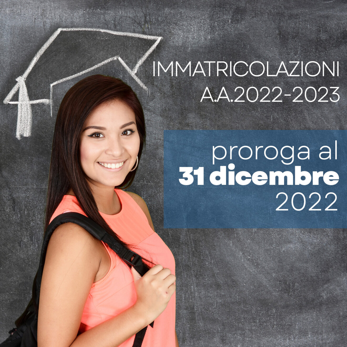 Proroga termine per le immatricolazioni al 31 dicembre 2022