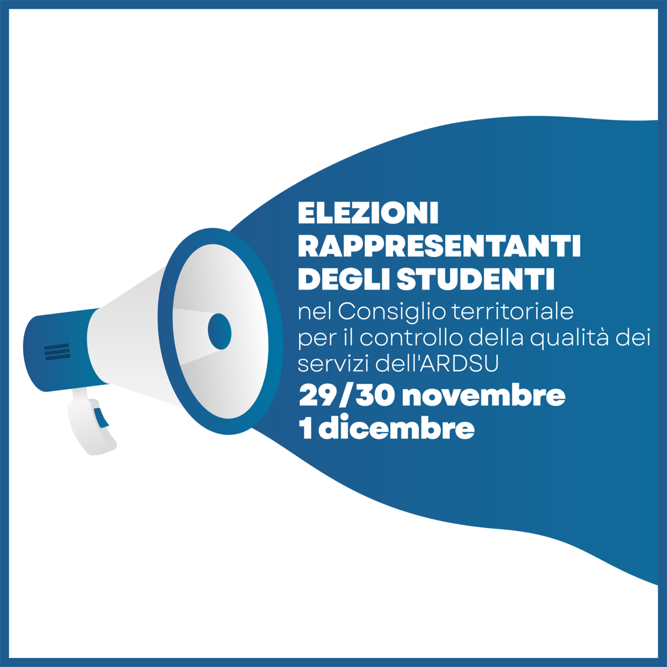 29-30/11/22-1/12/22 - Elezioni rappresentanti degli studenti controllo qualità ARDSU