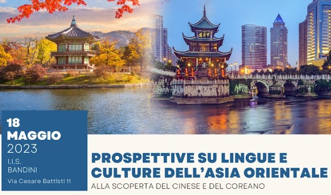 18/5/2023 - Prospettive su lingue e culture dell'Asia orientale. Incontro all'ist. Bandini