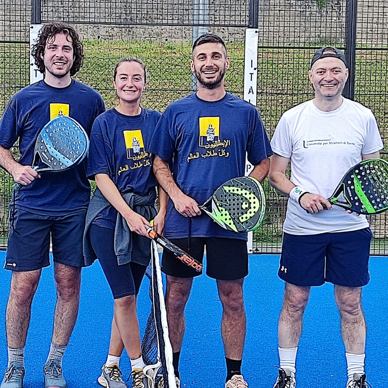 In corso il primo torneo di padel di Unistrasi