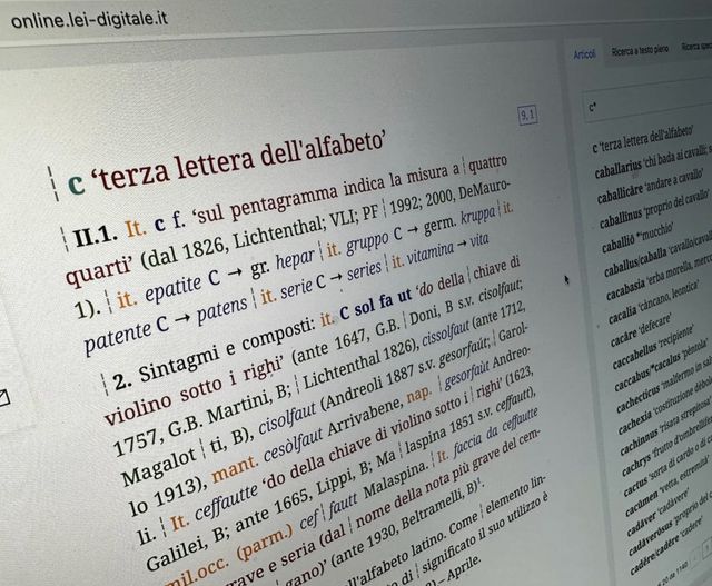 Completata la digitalizzazione dei volumi 9-15 del Lessico Etimologico Italiano