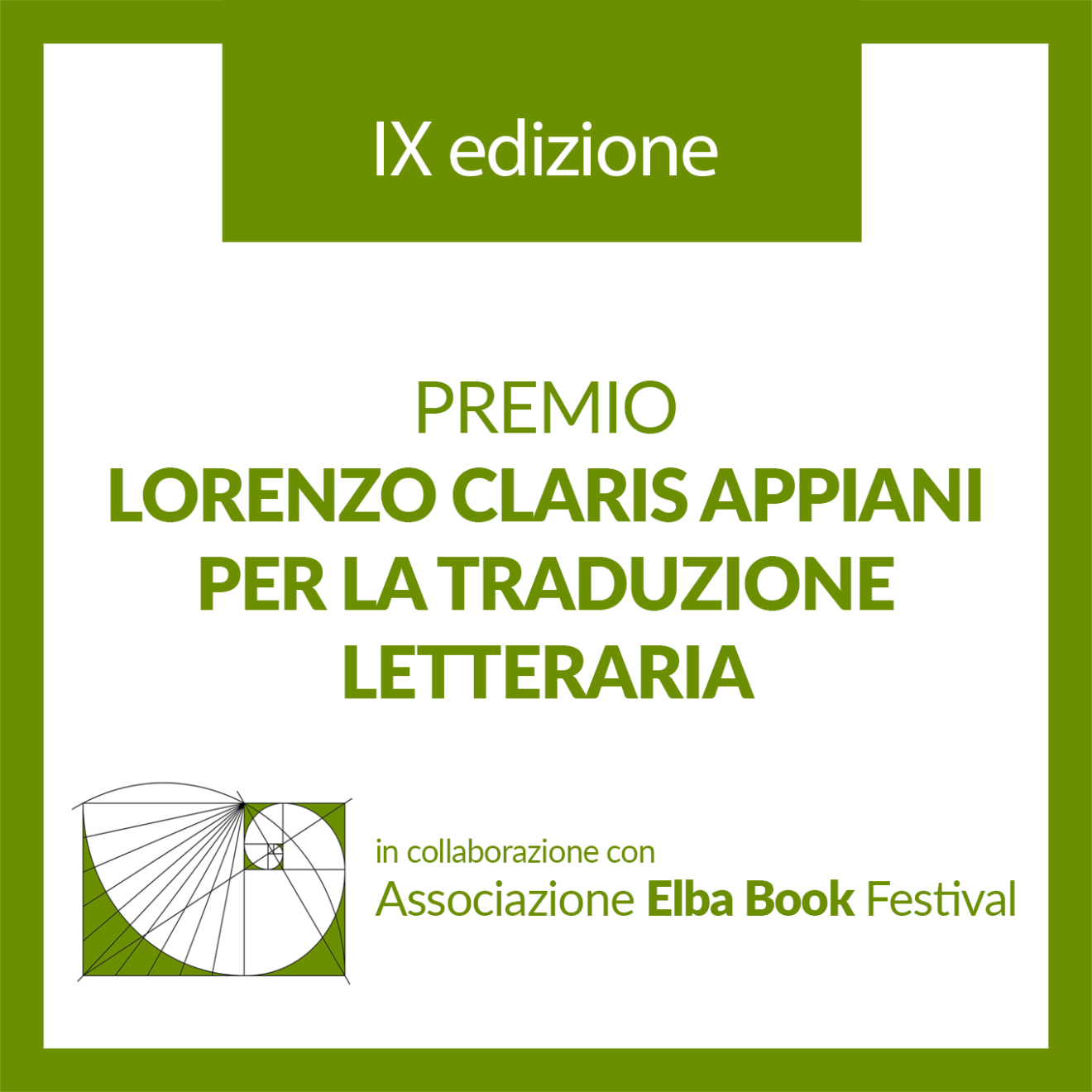 IX edizione del Premio Lorenzo Claris Appiani per la traduzione letteraria (scadenza domande 1/11/2023)