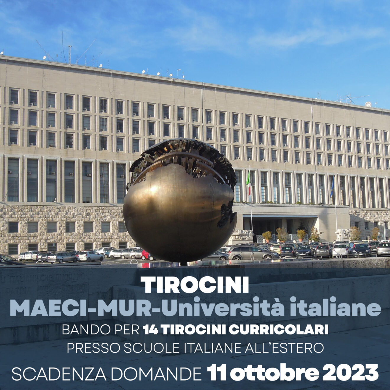 Tirocinio presso scuole italiane all'estero (scadenza candidature 11 ottobre 2023)