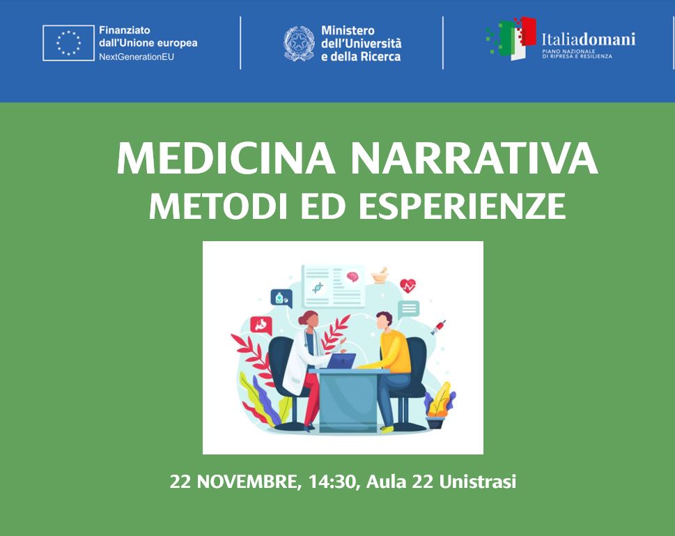 22/11/2023 - Evento formativo sulla Medicina Narrativa