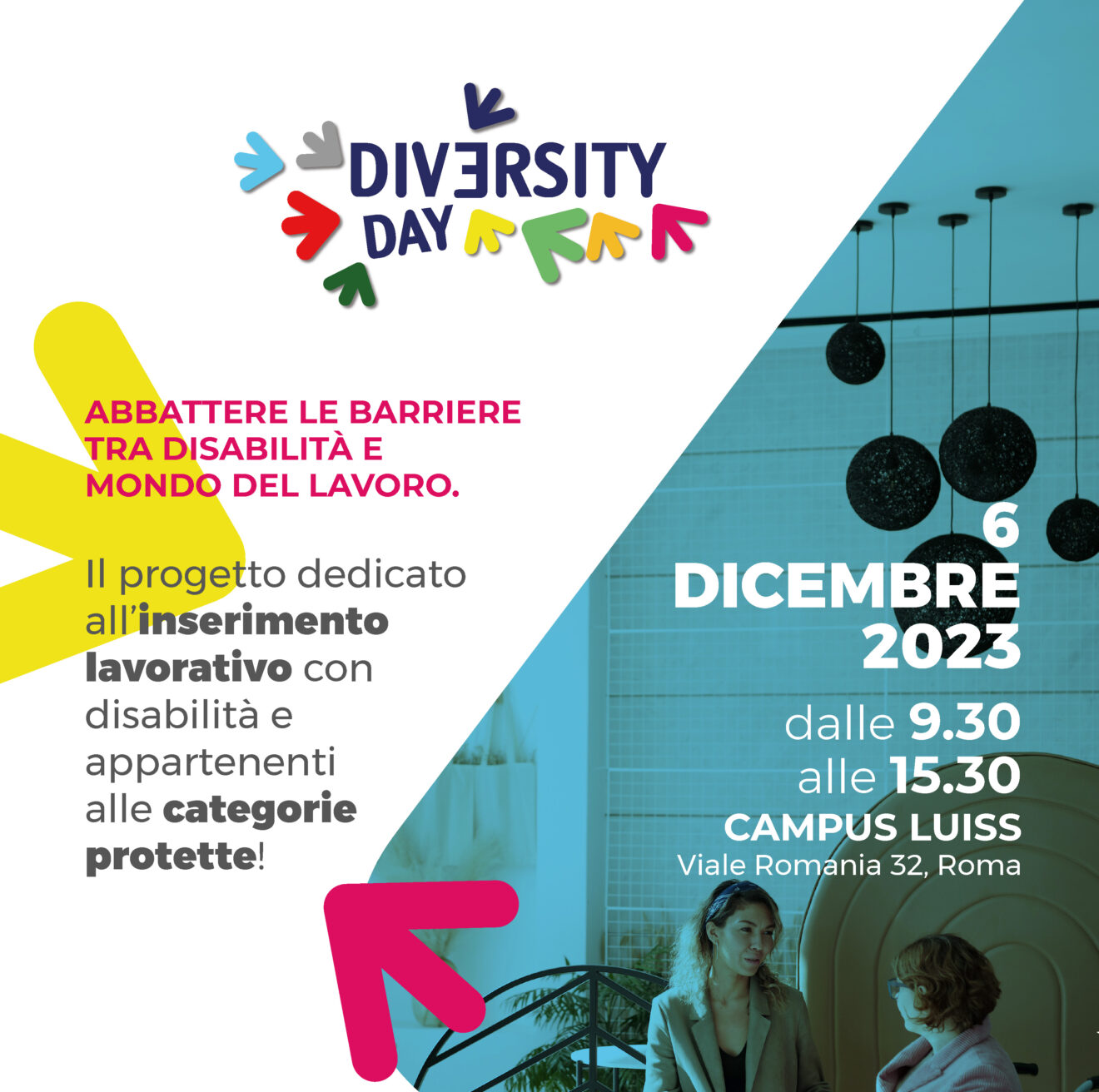 6/12/2023 - Diversity Day presso il Campus LUISS