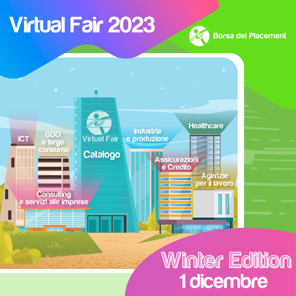 1/12/2023 - Borsa del placement Virtual Fair - iscrizioni entro il 15 novembre