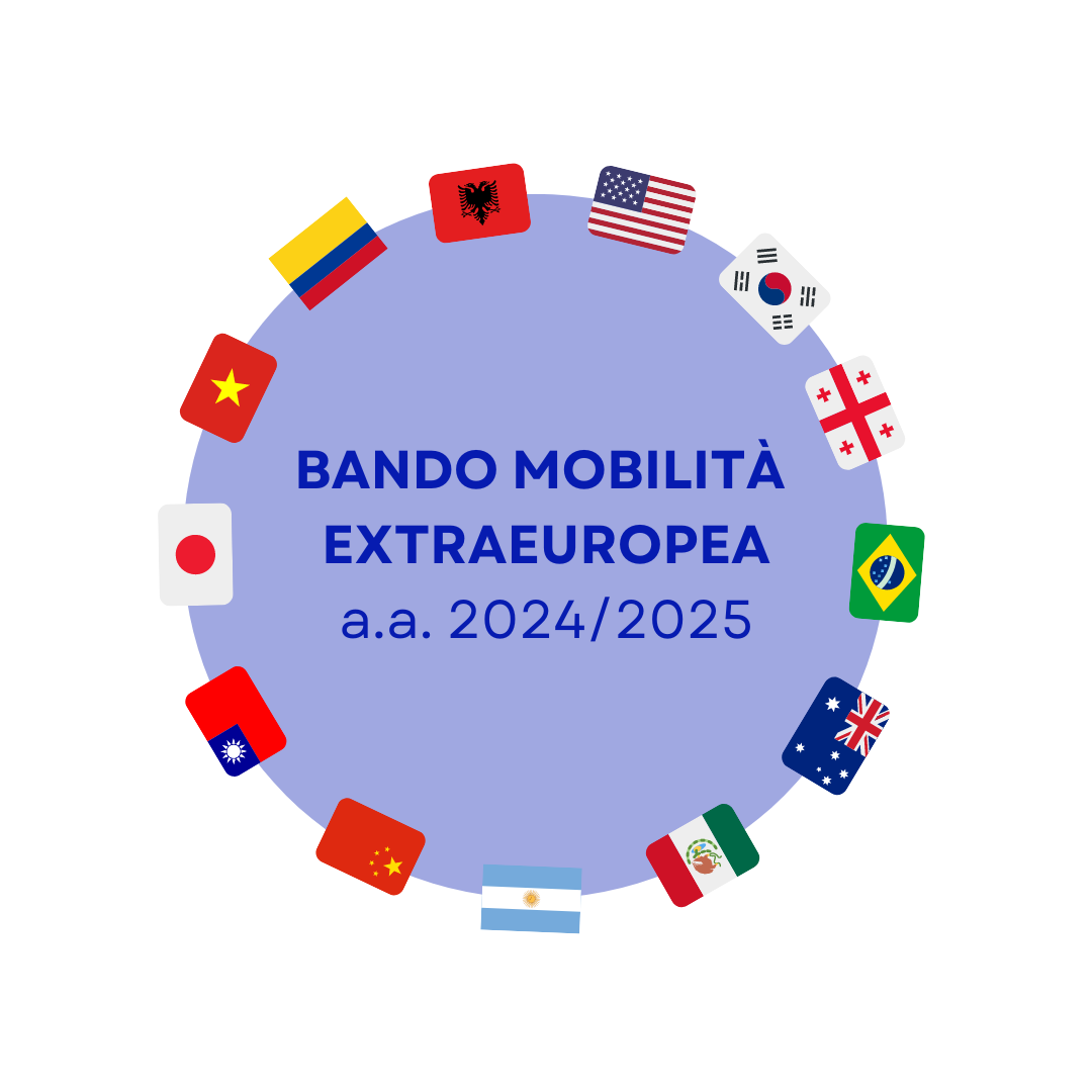 Bando per la mobilità extraeuropea a.a. 2024/2025 - proroga scadenza domande al 19 gennaio