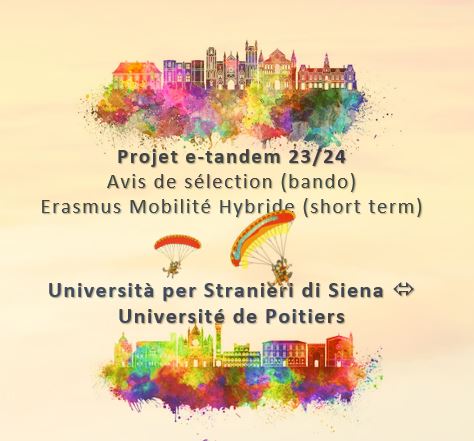 Bando Erasmus Short Mobility per l'Université de Poitiers