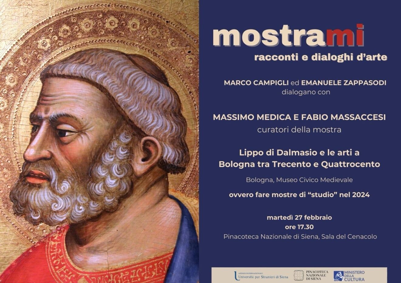 27/2/2024 - Nuovo appuntamento per MostraMI, alla Pinacoteca Nazionale di Siena