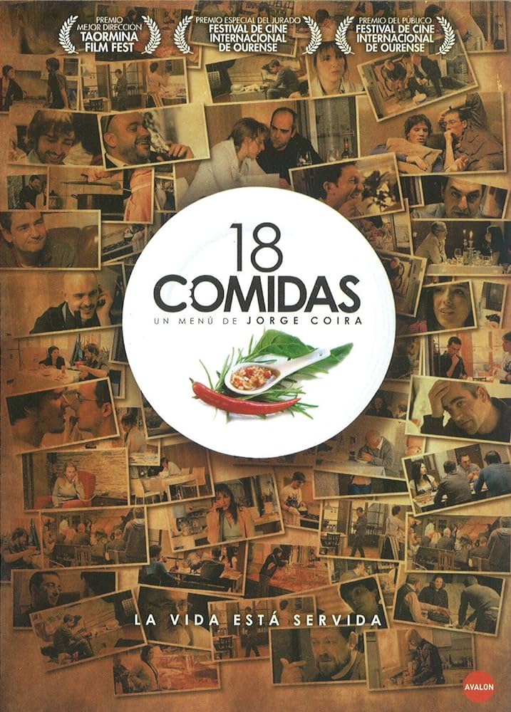 12/3/2024 - proiezione della commedia spagnola ＂18 comidas. Un menù de Jorge Coira＂ (ciclo ＂Ciak! Si mangia＂)