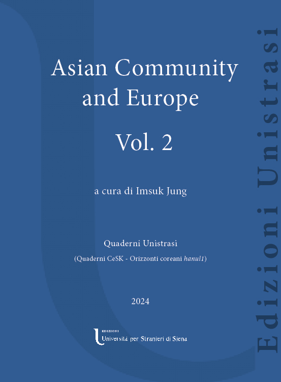 Nuovo volume di Edizioni UniStraSi online: Asian Community And Europe Vol. 2