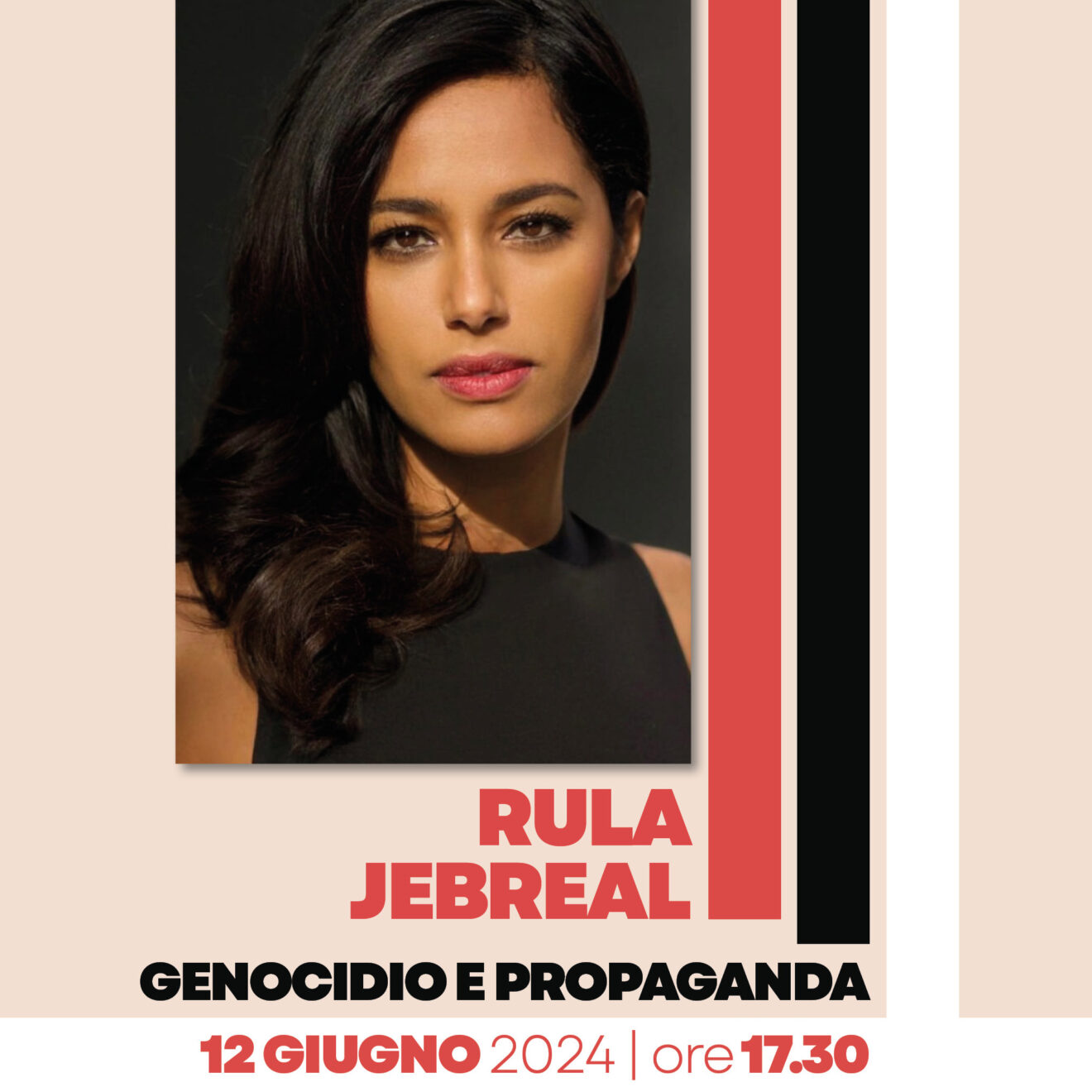 12/6/2024 - Genocidio e propaganda | conferenza di Rula Jebreal