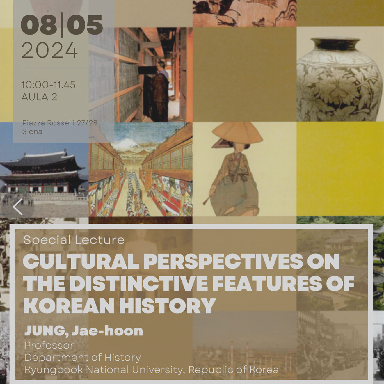8/5/2024 - Special lecture on Korean History