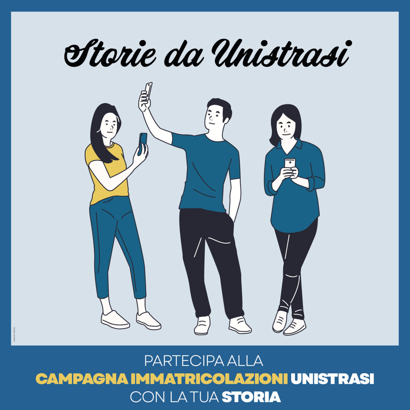 ＂Storie da Unistrasi＂: partecipa alla campagna immatricolazioni dell'ateneo raccontandoci la tua esperienza