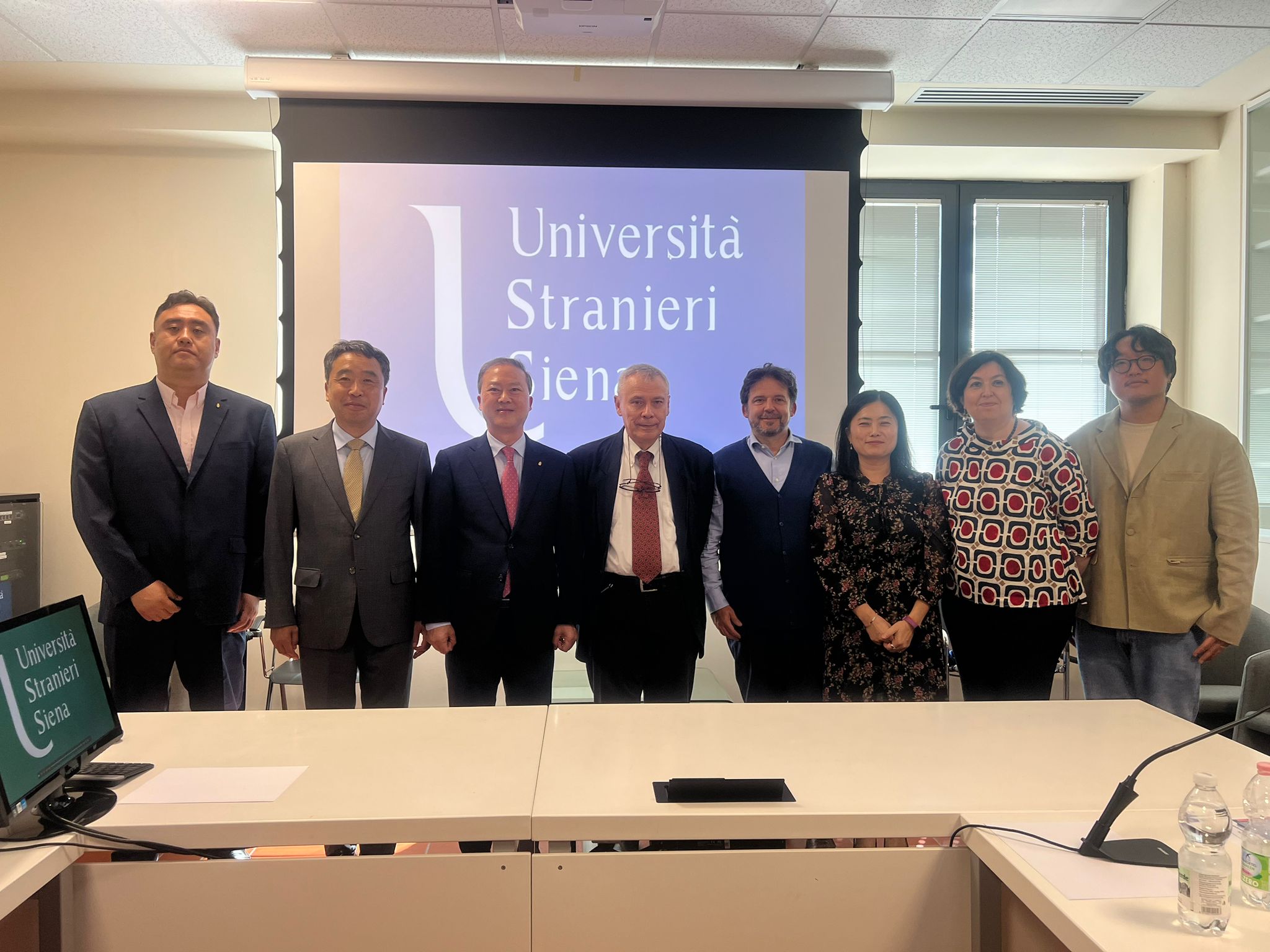 A Unistrasi la delegazione coreana della Jeonbuk University National University