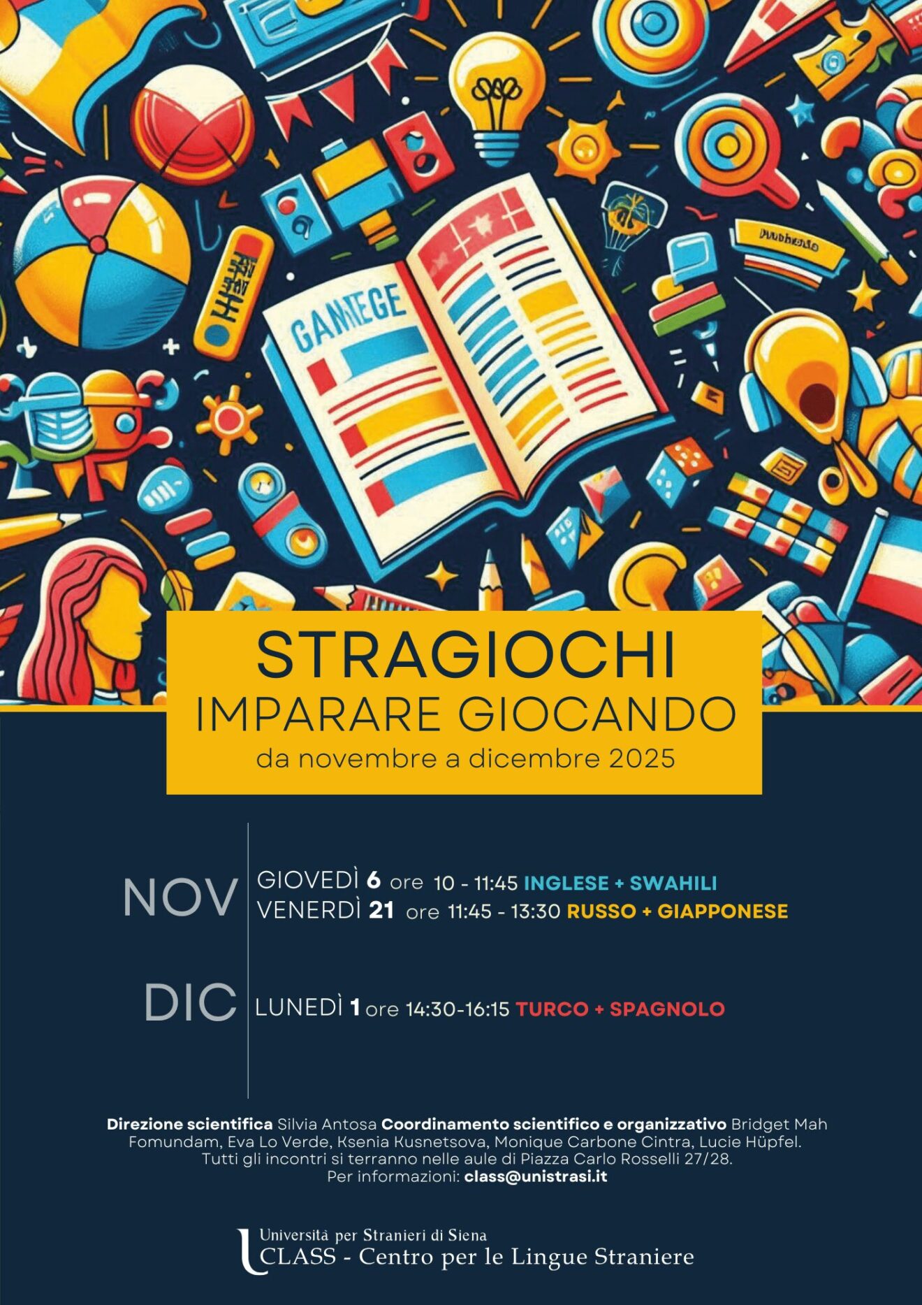 Riparte “Stragiochi: imparare giocando” al Centro CLASS