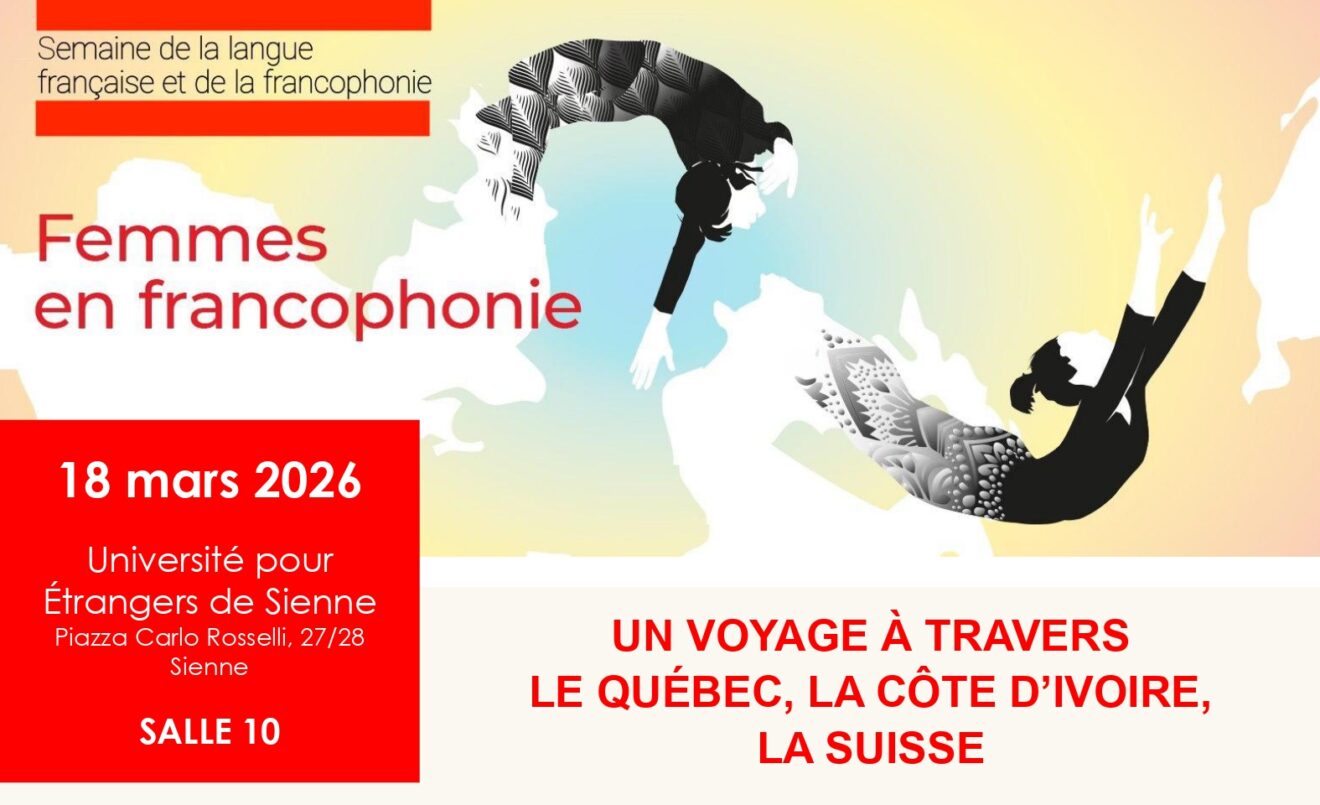 18/3/2026 - Femmes en francophonie. Un voyage à travers le Québec, la Côte d'Ivoire, la Suisse.